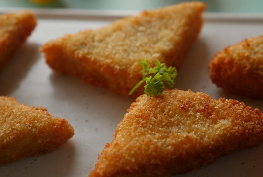 Chicken Cheese Triangles