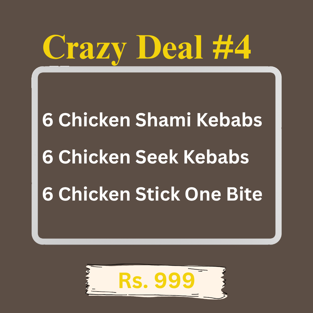 Crazy Deal #4 - Meal