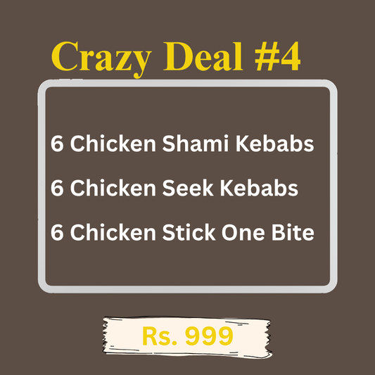 Crazy Deal #4 - Meal
