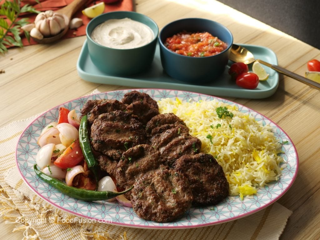 Turkish Kafta Kabab