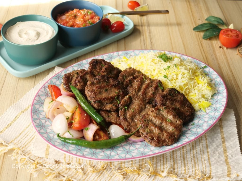 Turkish Kafta Kabab